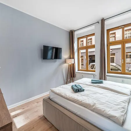 Lehastays - Apartment Buckau 16-01 I Balkon I Wlan I Smarttv I Erdgeschoss Magdeburg Exterior photo