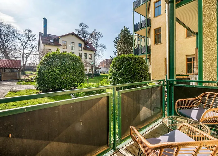 Lehastays - Apartment Buckau 16-01 I Balkon I Wlan I Smarttv I Erdgeschoss